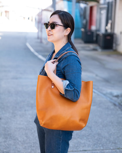 Scratch-and-Dent Orange Cypress Tote