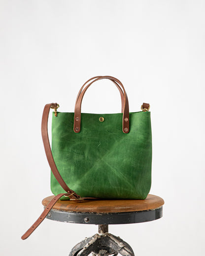 Scratch-and-Dent Palm Green Mini Tote