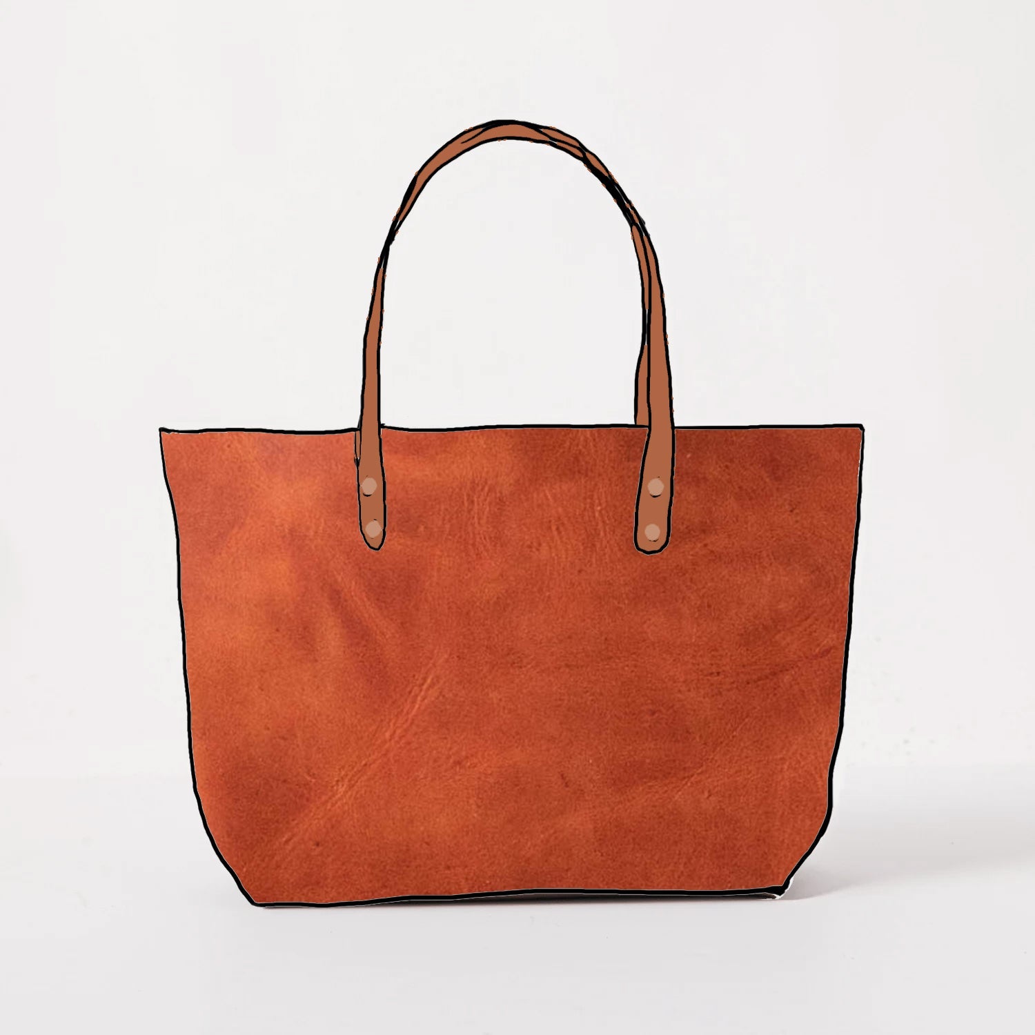 Scratch-and-Dent Paprika East West Tote