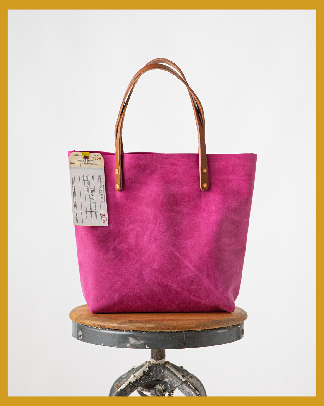 Scratch-and-Dent Pink Tote