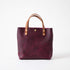 Scratch-and-Dent Purple Kodiak Mini Tote- purple small tote bags handmade in America