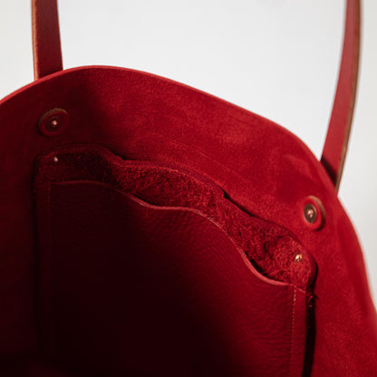 Scratch-and-Dent Red Cypress East West Tote