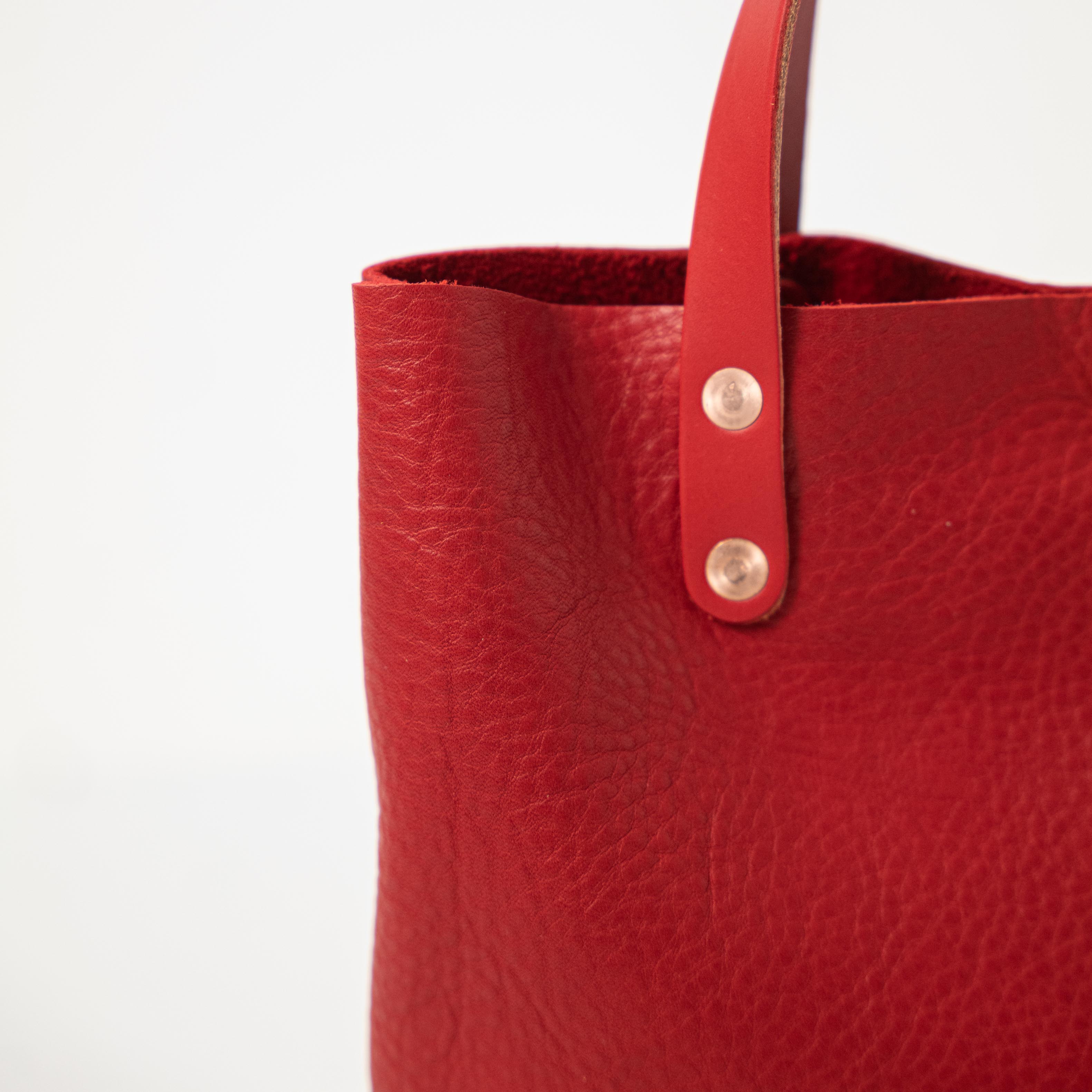 Scratch-and-Dent Red Cypress Mini Tote