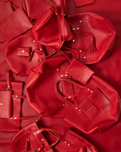 Scratch-and-Dent Red Cypress Tote