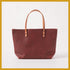 Scratch-and-Dent Red Kodiak East West Tote- red tote bag handmade in America