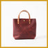 Scratch-and-Dent Red Kodiak Mini Tote- red small tote bags handmade in America