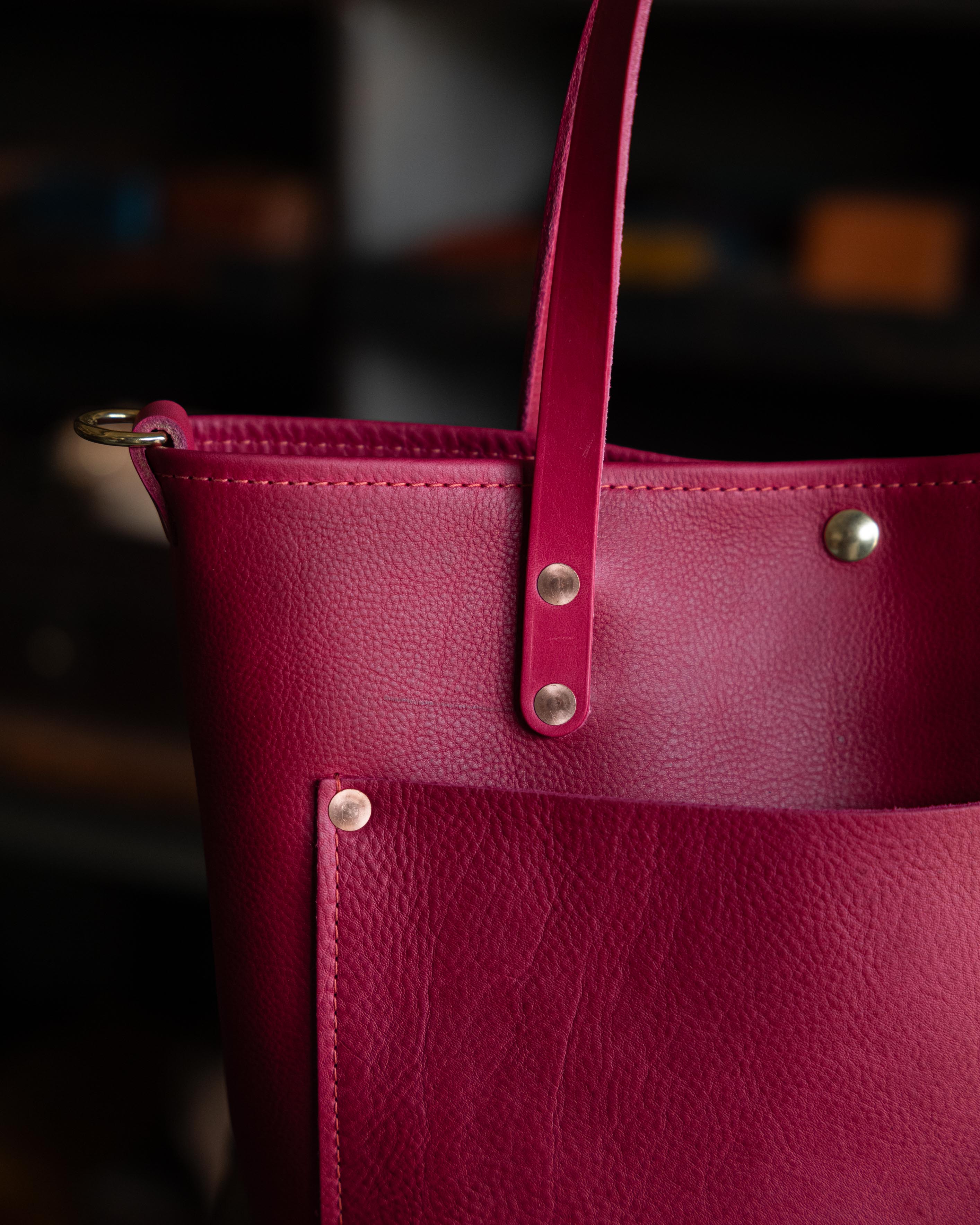 KMM & Co. Cypress Leather Tote Bag
