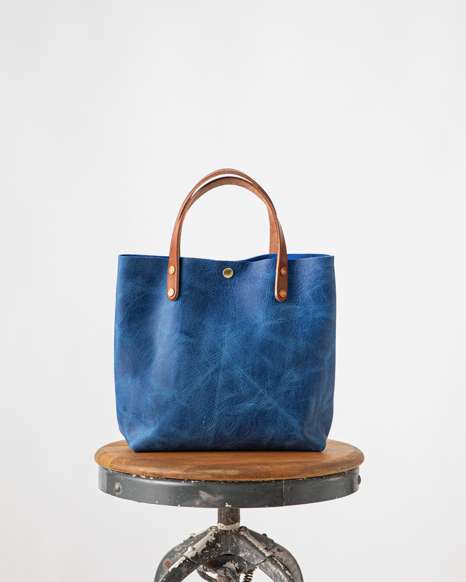 Scratch-and-Dent Sapphire Mini Tote