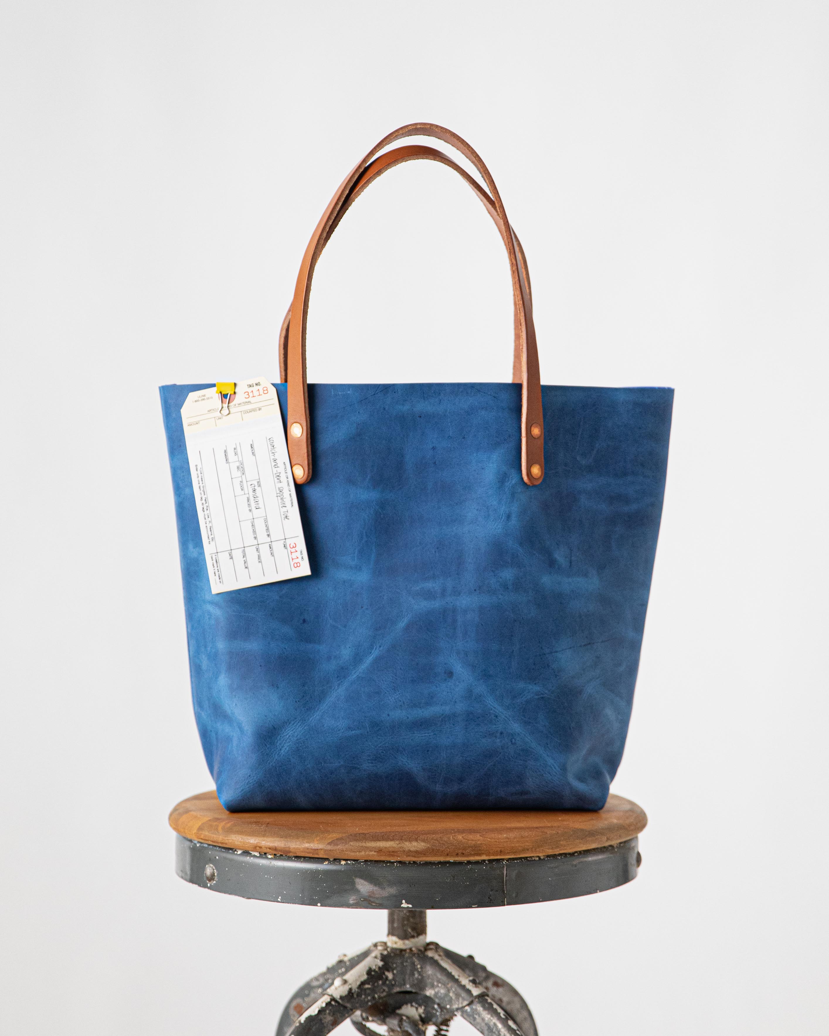 Scratch-and-Dent Sapphire Tote