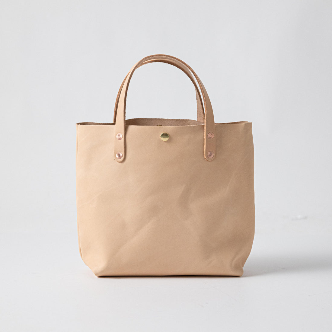 Scratch-and-Dent Vegetable Tanned Mini Tote