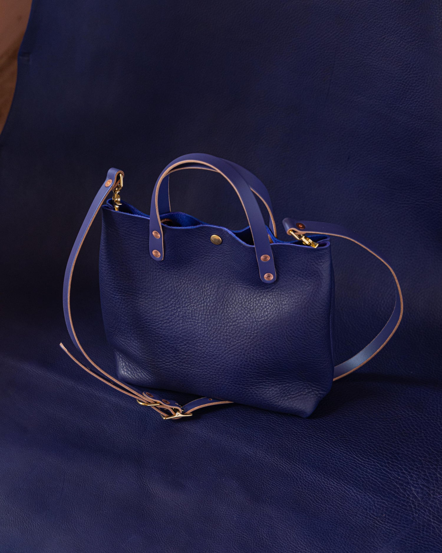 Scratch-and-Dent Violet Cypress Mini Tote