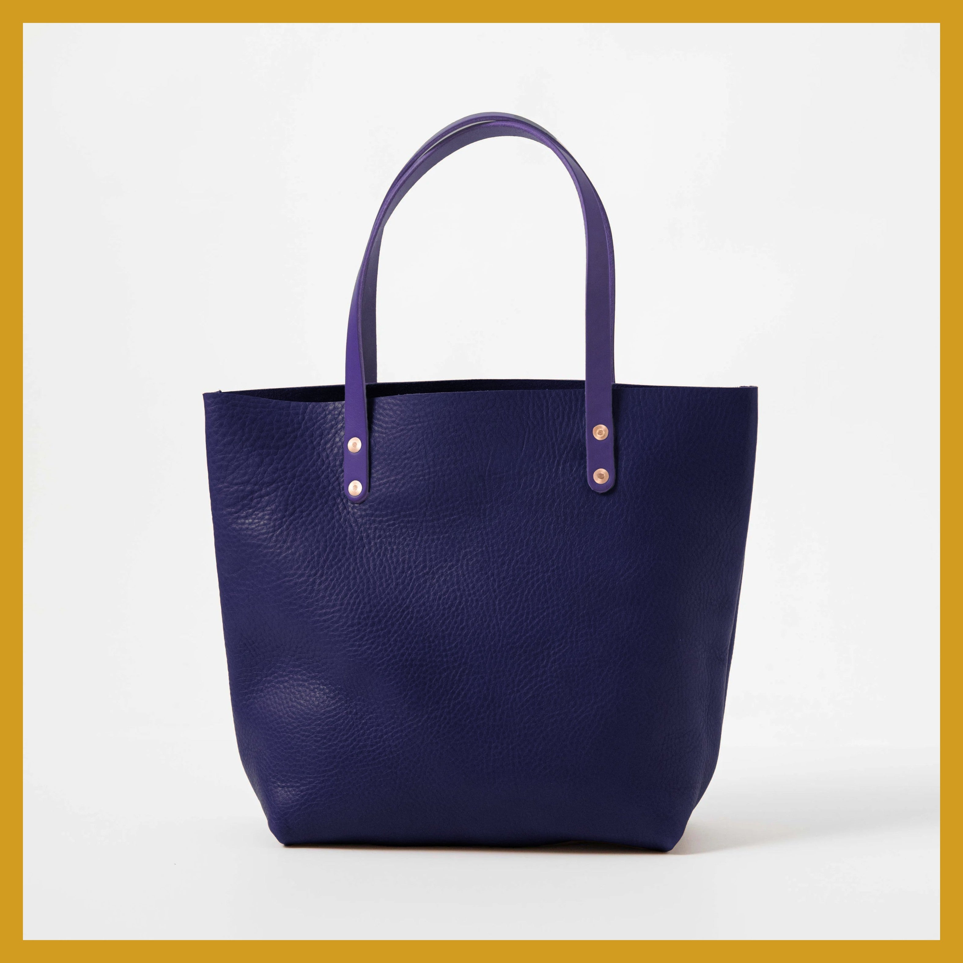 Scratch-and-Dent Violet Cypress Tote