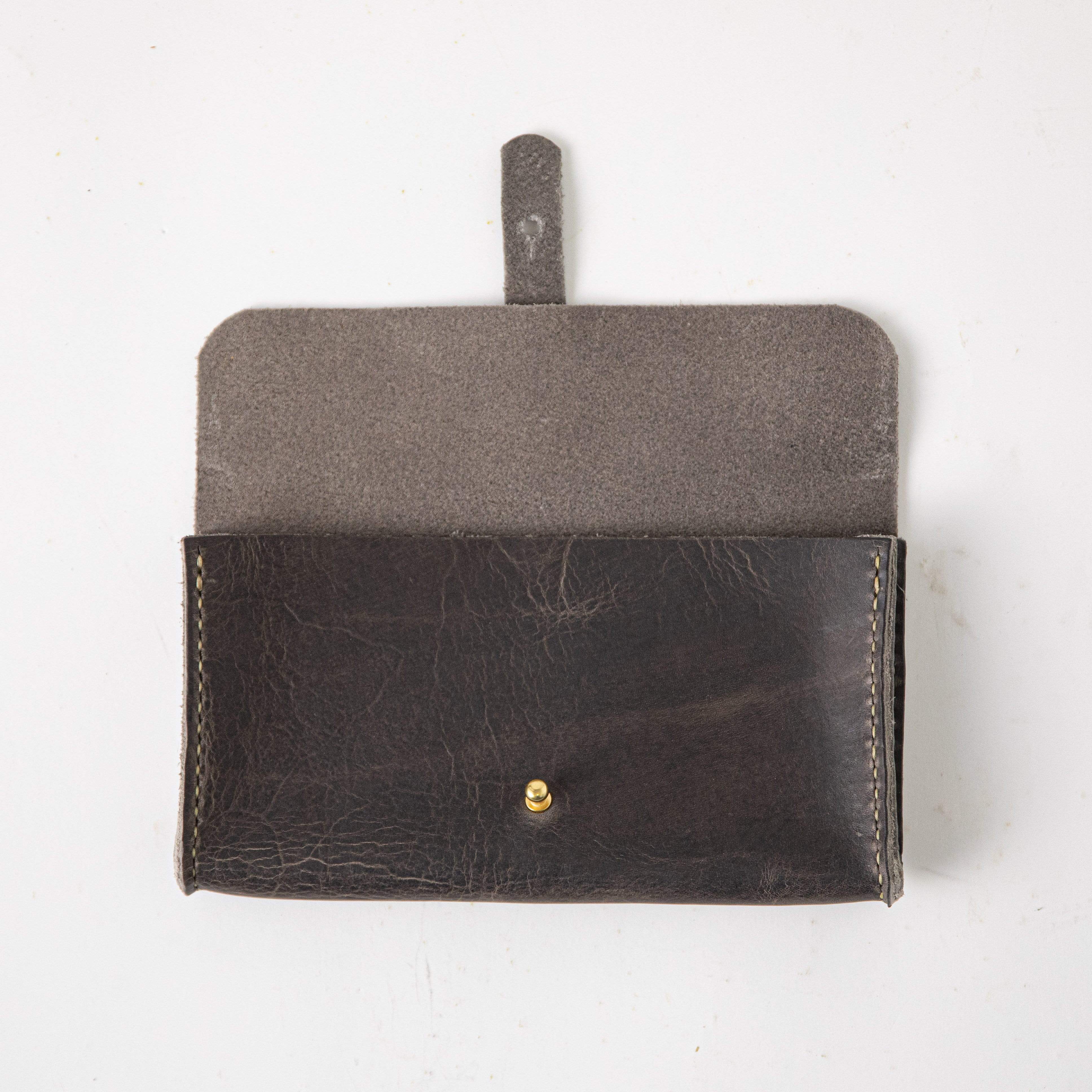 Womens grey sale clutch bag