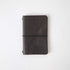 Storm Grey Travel Notebook- leather journal - leather notebook - KMM & Co.
