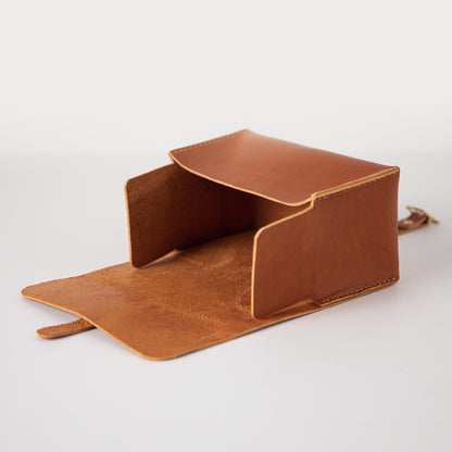 Tan Dopp Kit- mens toiletry bag - KMM &amp; Co.