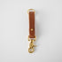 Tan Key Lanyard- leather keychain for men and women - KMM & Co.