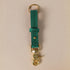 Teal Kodiak Key Lanyard- leather keychain for men and women - KMM & Co.