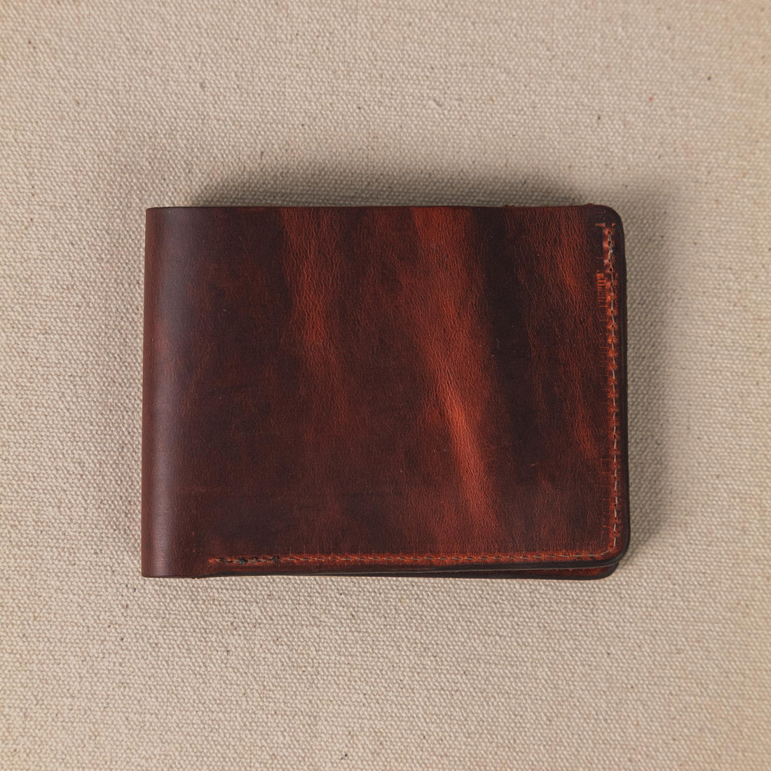 Timber Roanoke Billfold- leather billfold wallet - mens leather bifold wallet - KMM &amp; Co.