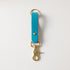 Turquoise Key Lanyard- leather keychain for men and women - KMM & Co.