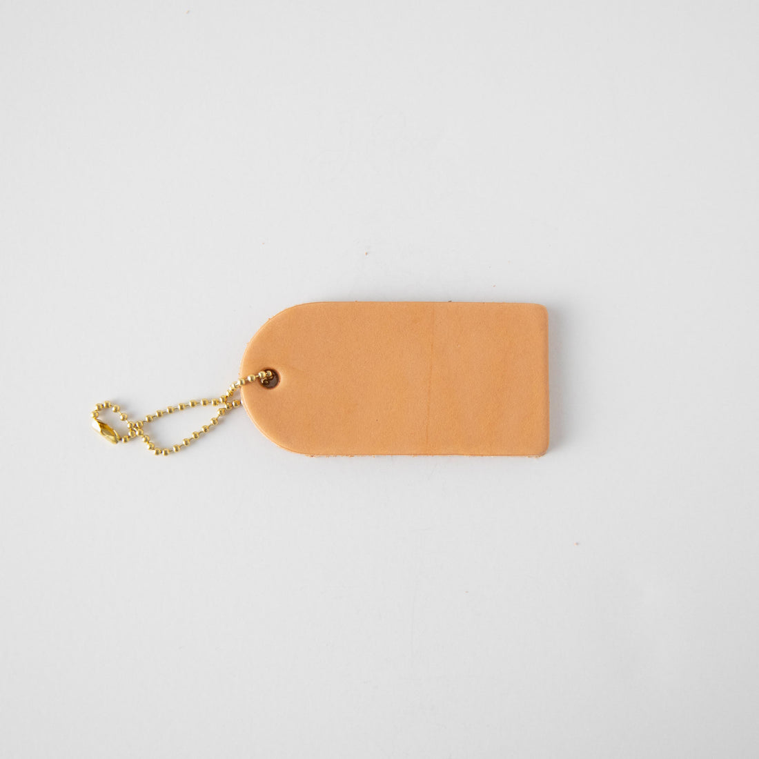 Vegetable Tanned Mini Leather Tag- personalized luggage tags - custom luggage tags - KMM & Co.