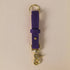 Violet Cypress Key Lanyard- leather keychain for men and women - KMM & Co.