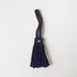 Violet Cypress Leather Tassel- leather tassel keychain - KMM & Co.