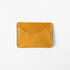 Yellow Bison Card Case- mens leather wallet - leather wallets for women - KMM & Co.