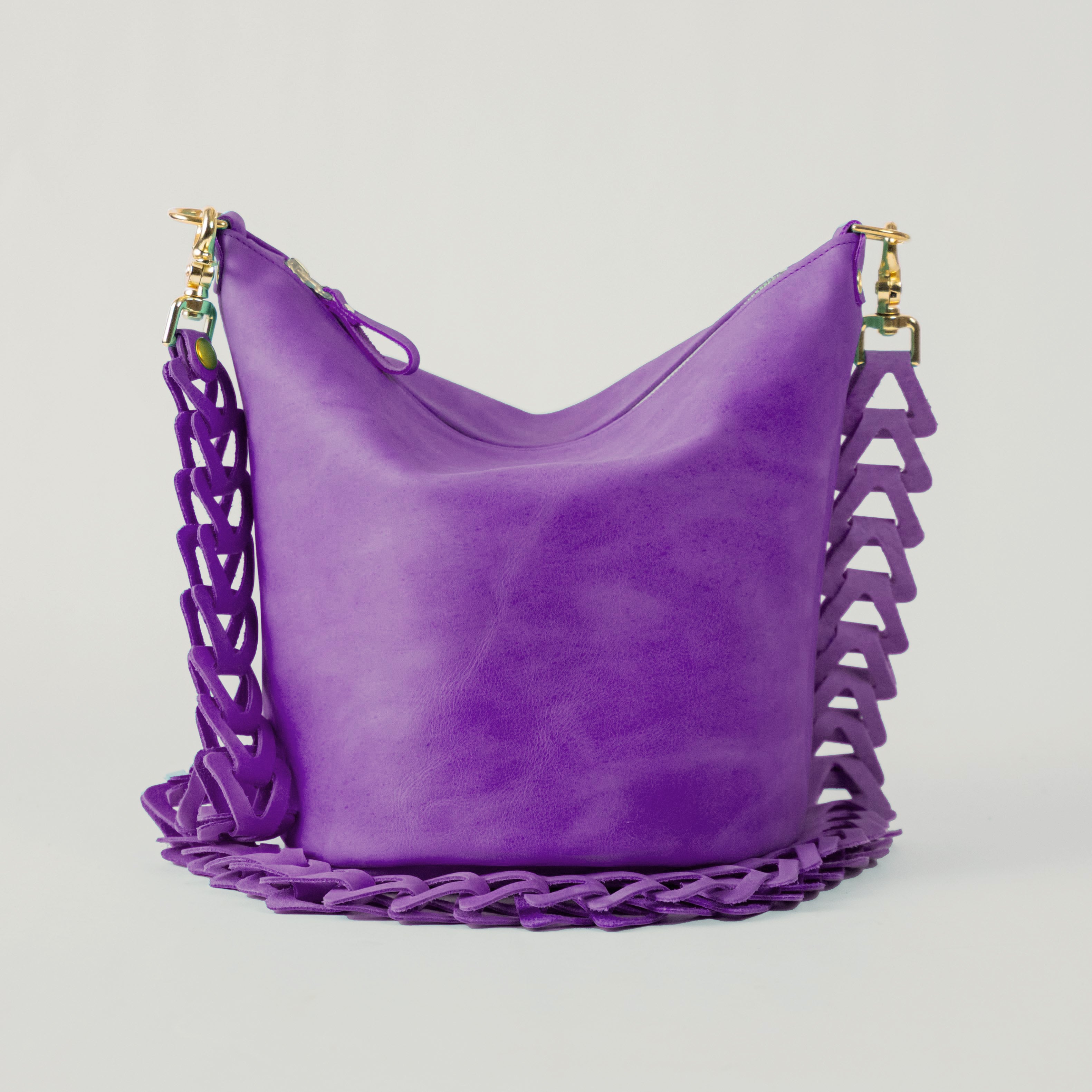 Denver Zip-Top Bucket Bag