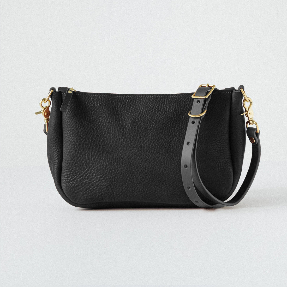 Black Adirondack Crossbody Bag