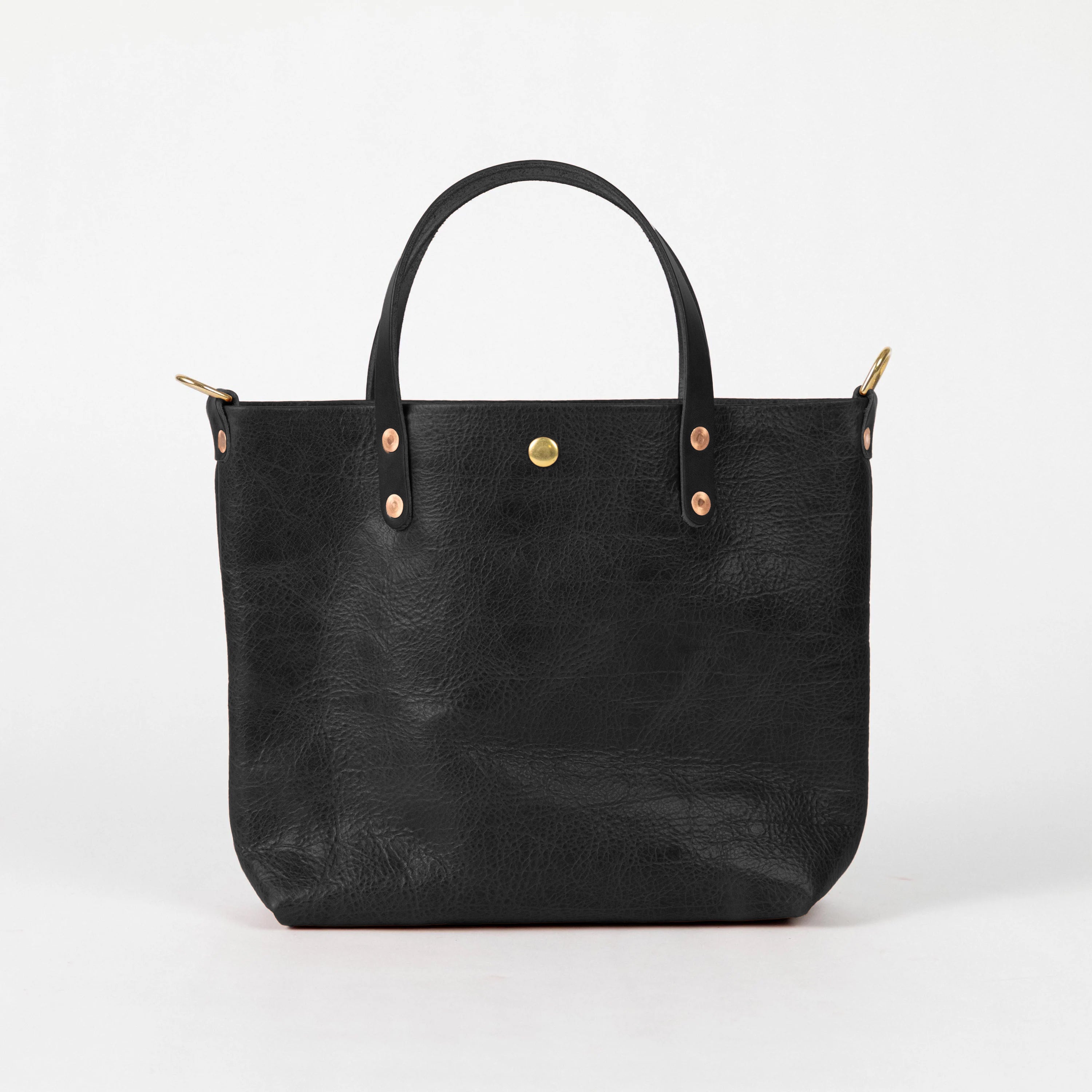 Black Navajo Bison Mini Travel Tote