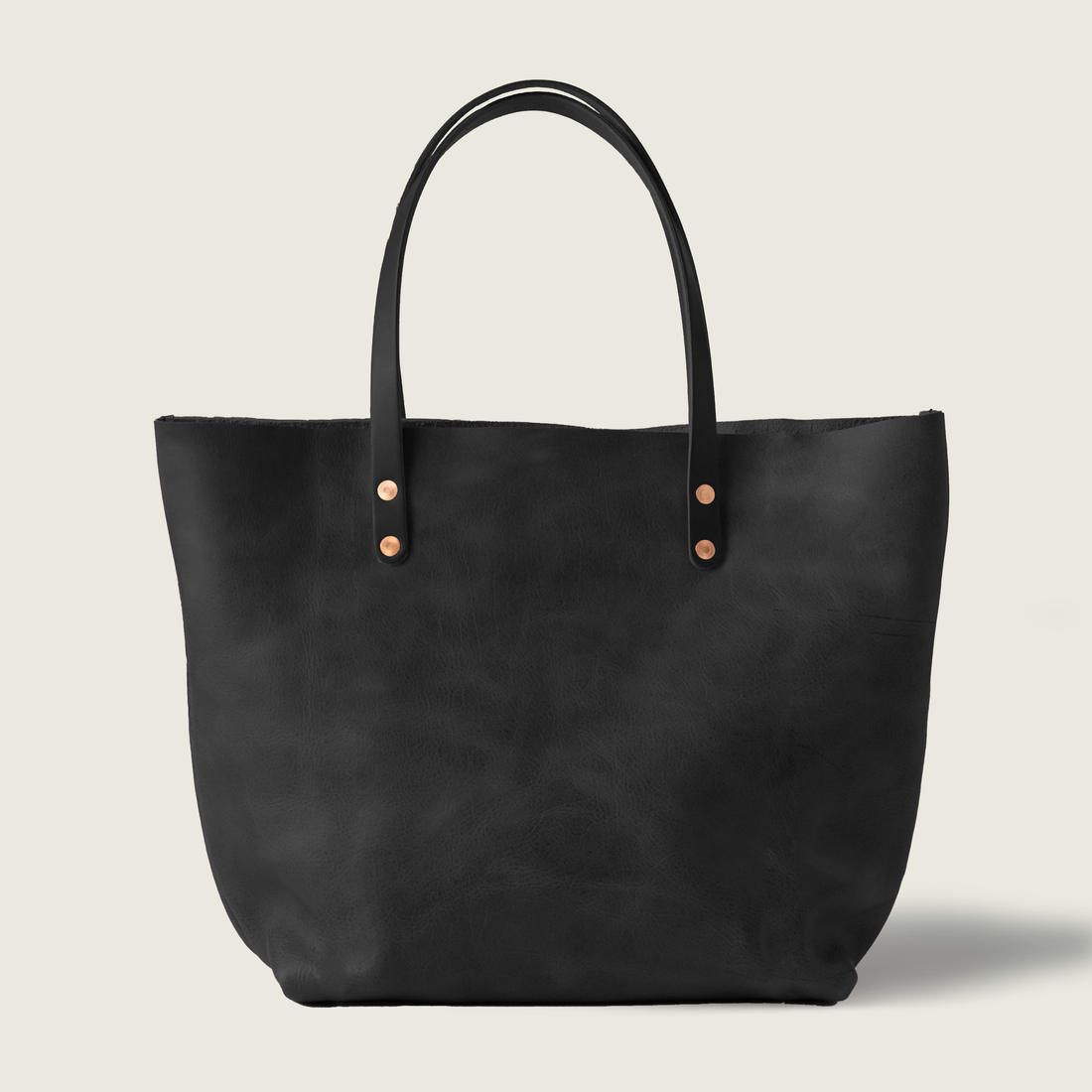 Black Bulldog East West Tote