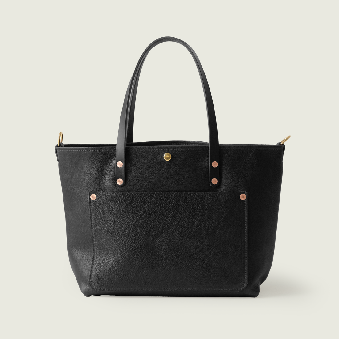 Black Bulldog East West Travel Tote
