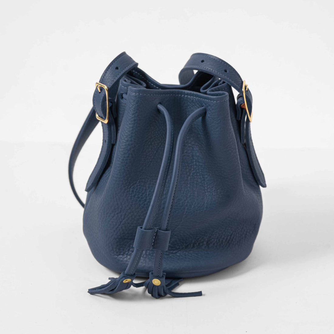 Blue Cypress Bucket Bag