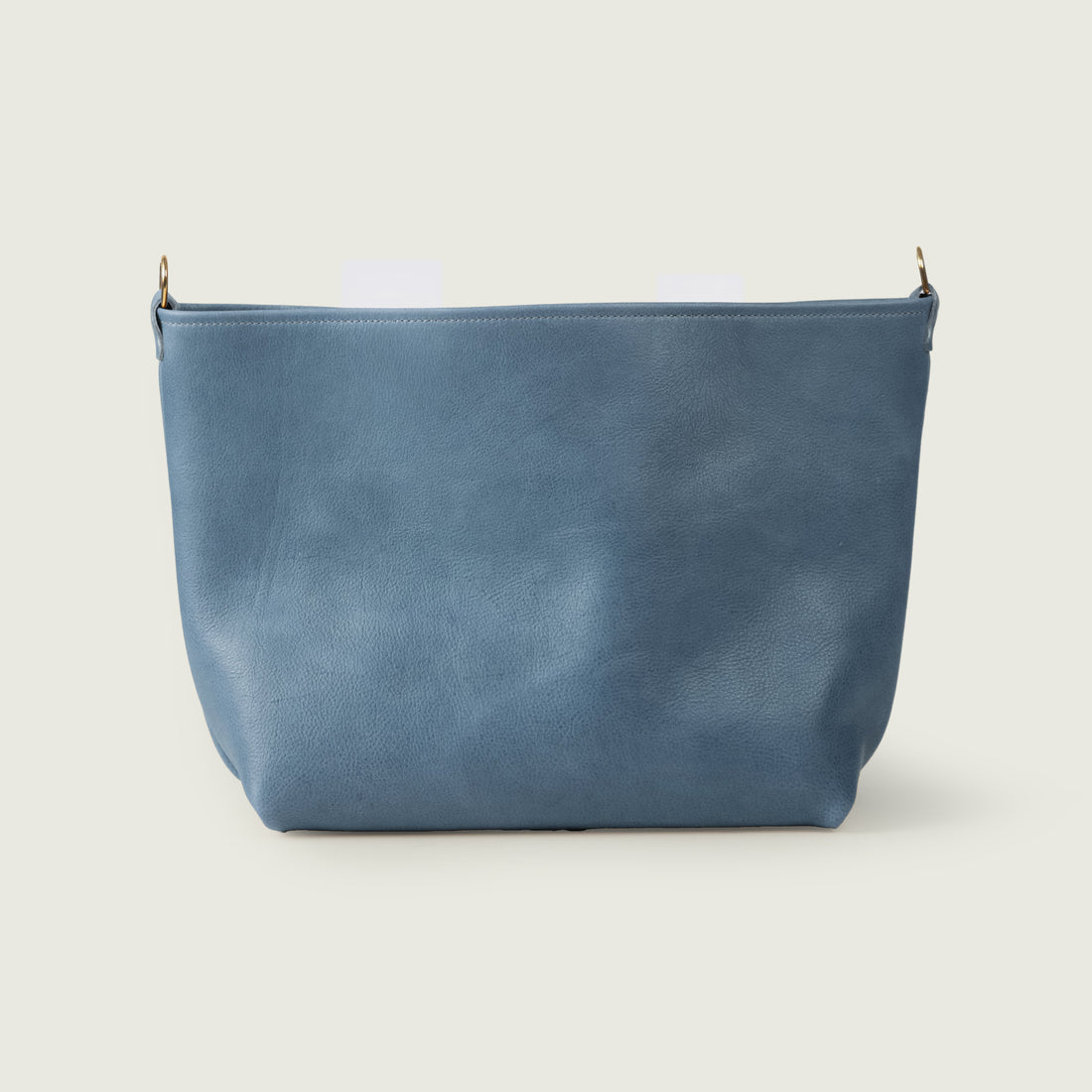 French Blue Bulldog East West Crossbody Tote