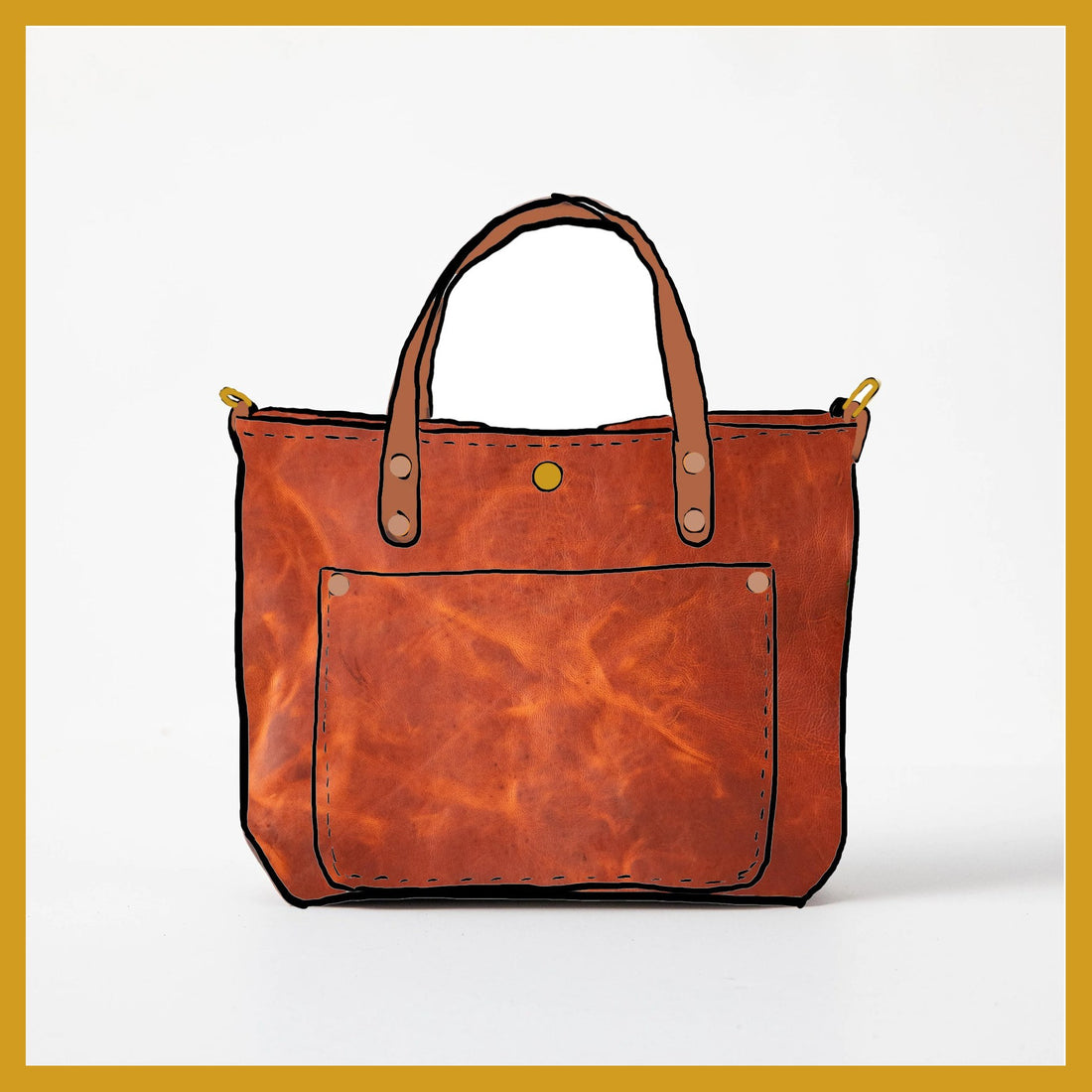 Scratch-and-Dent Brick Kodiak Mini Travel Tote