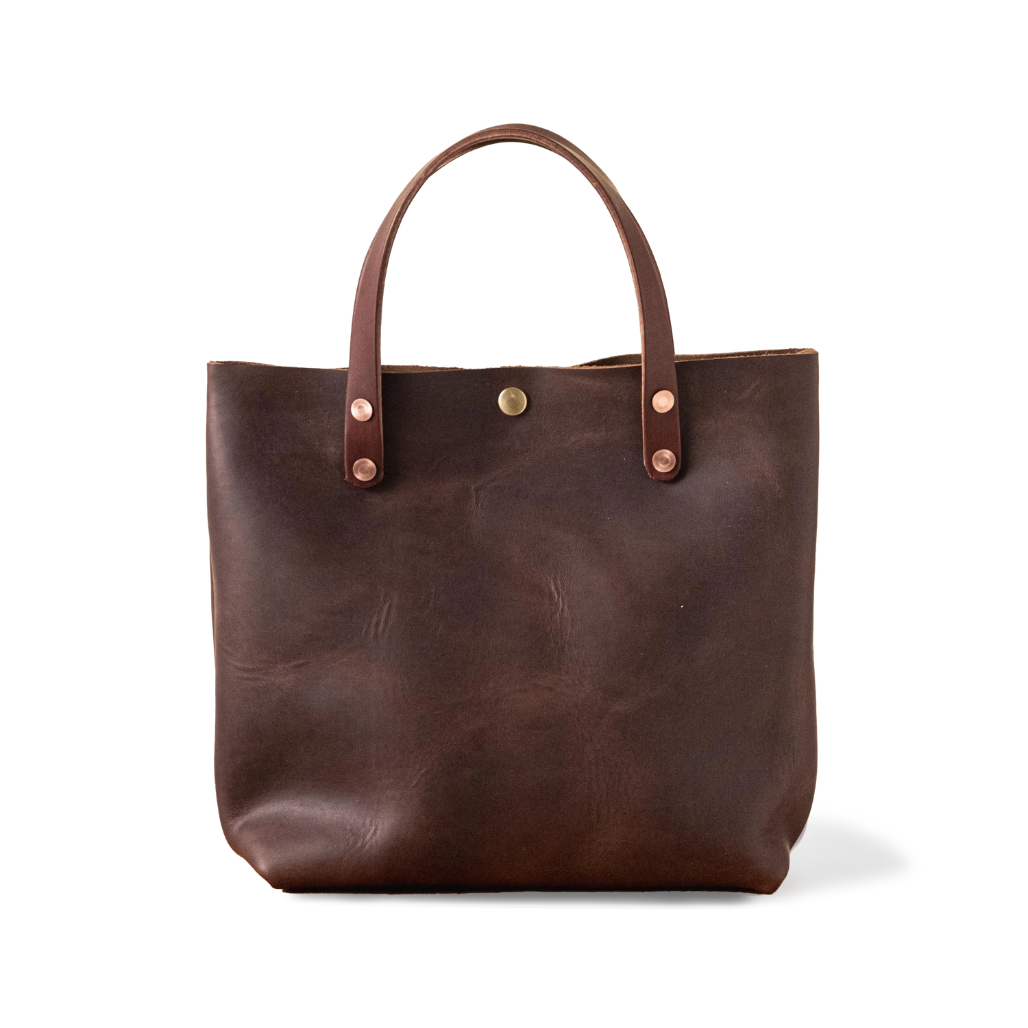 Brown Chromexcel Mini Tote