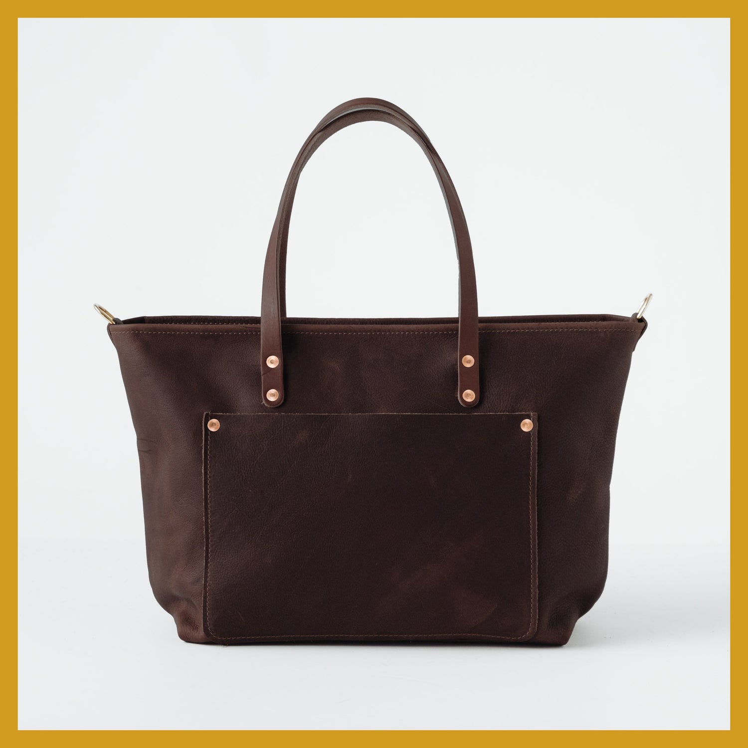 Scratch-and-Dent Brown Kodiak Market Tote