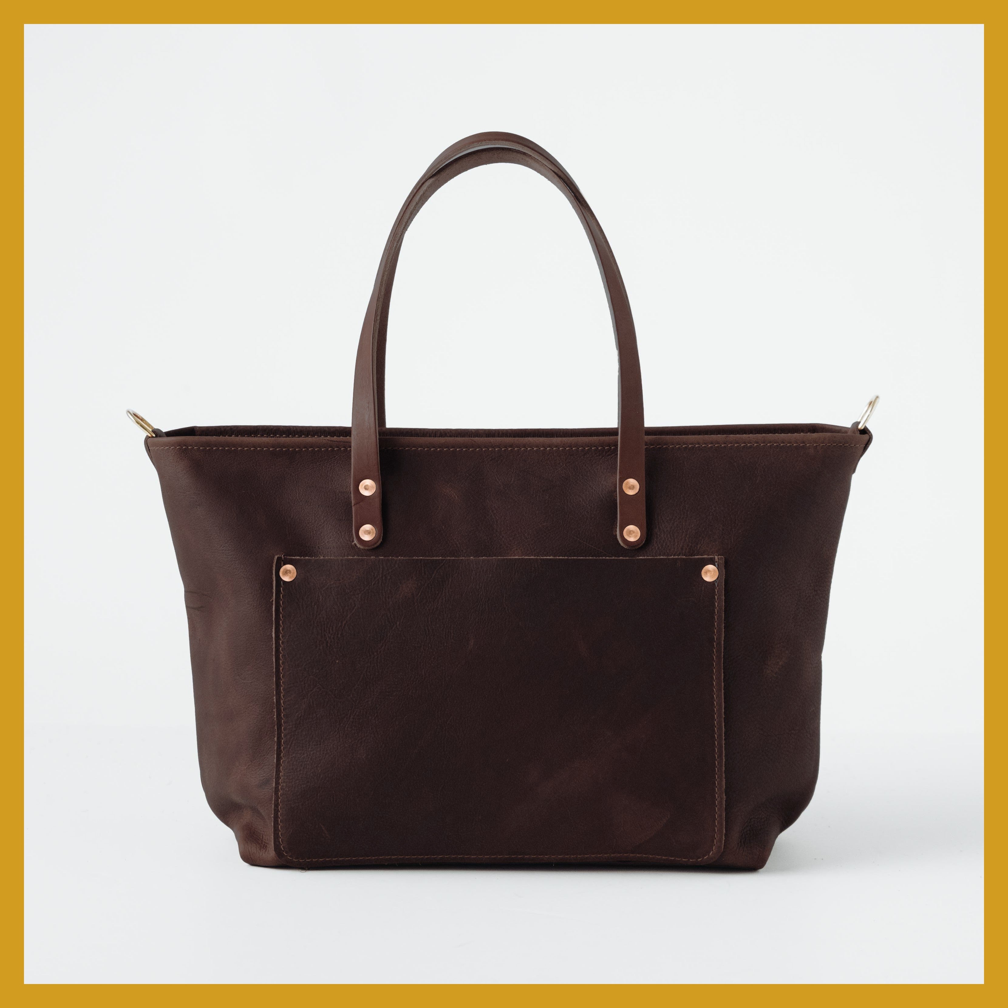 Scratch-and-Dent Brown Kodiak Market Tote