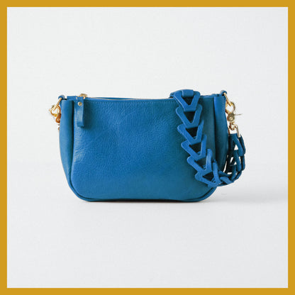 Scratch-and-Dent Cerulean Cypress Medium Crossbody Bag