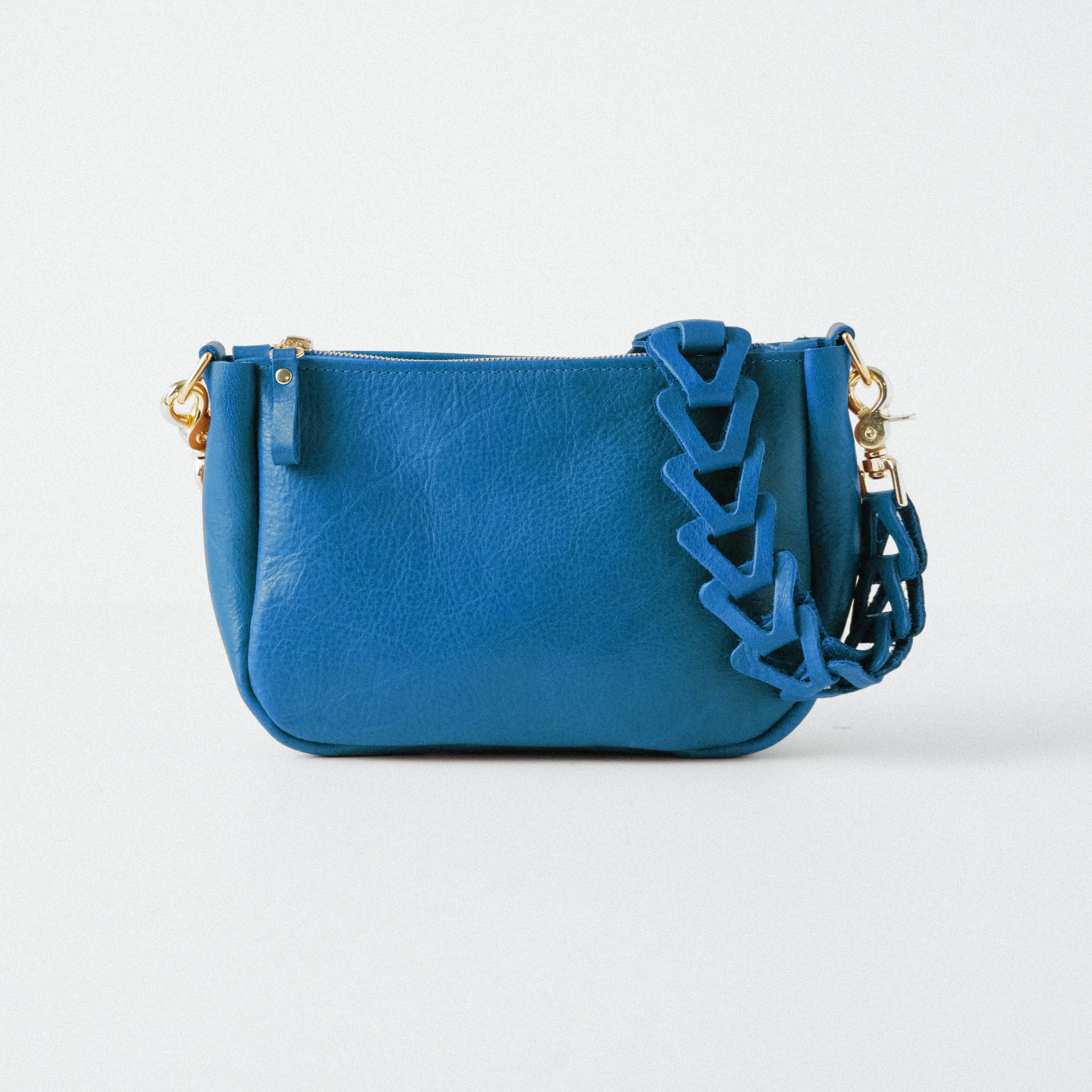 Cerulean Cypress Medium Crossbody Bag