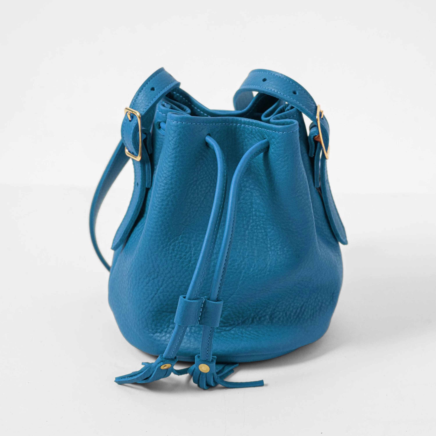 Cerulean Cypress Bucket Bag