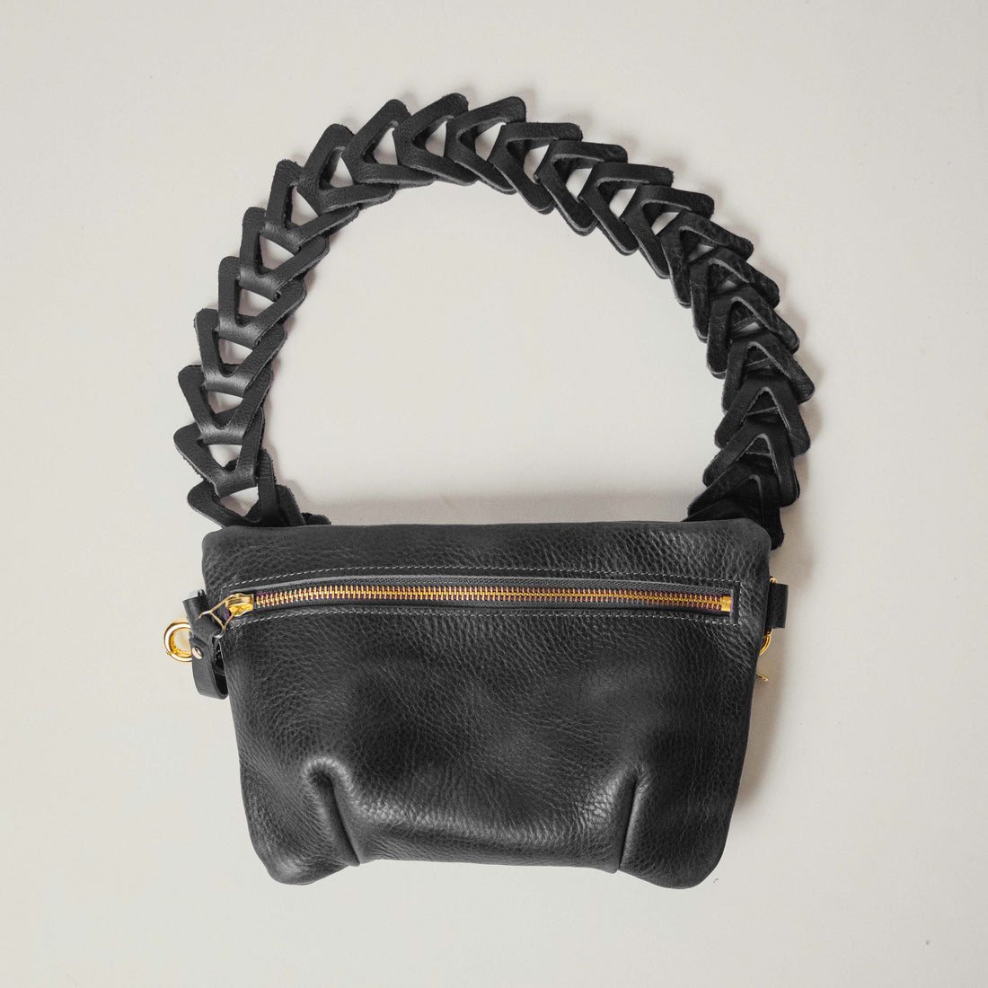 Charcoal Bulldog Belt Bag