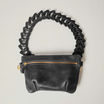 Charcoal Bulldog Belt Bag