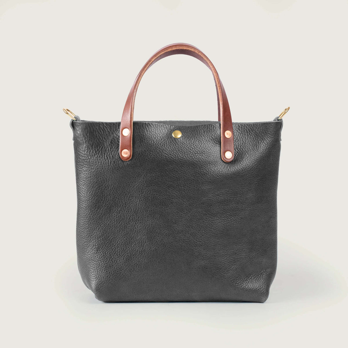 Charcoal Bulldog Mini Tote