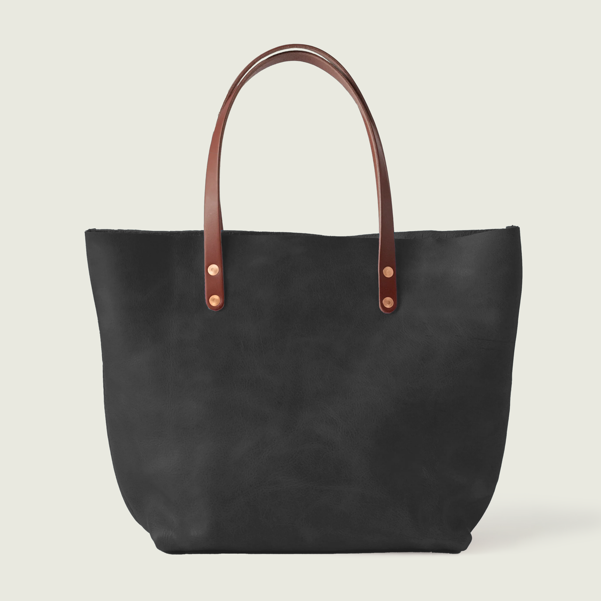 Charcoal Bulldog East West Tote