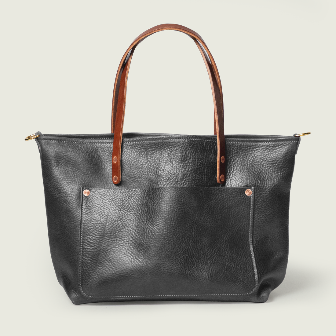 Charcoal Bulldog Market Tote