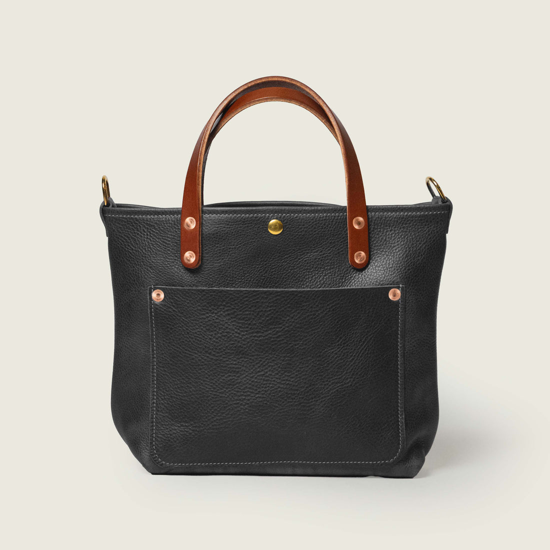 Charcoal Bulldog Mini Travel Tote