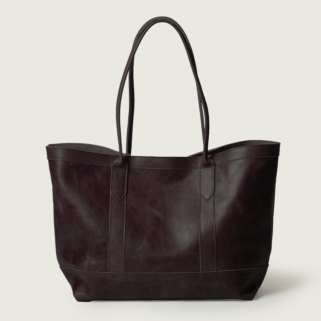 Dark Brown Bulldog Flagship Tote