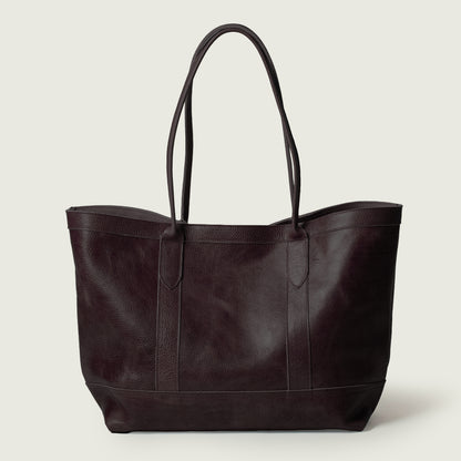 Dark Brown Bulldog Flagship Tote
