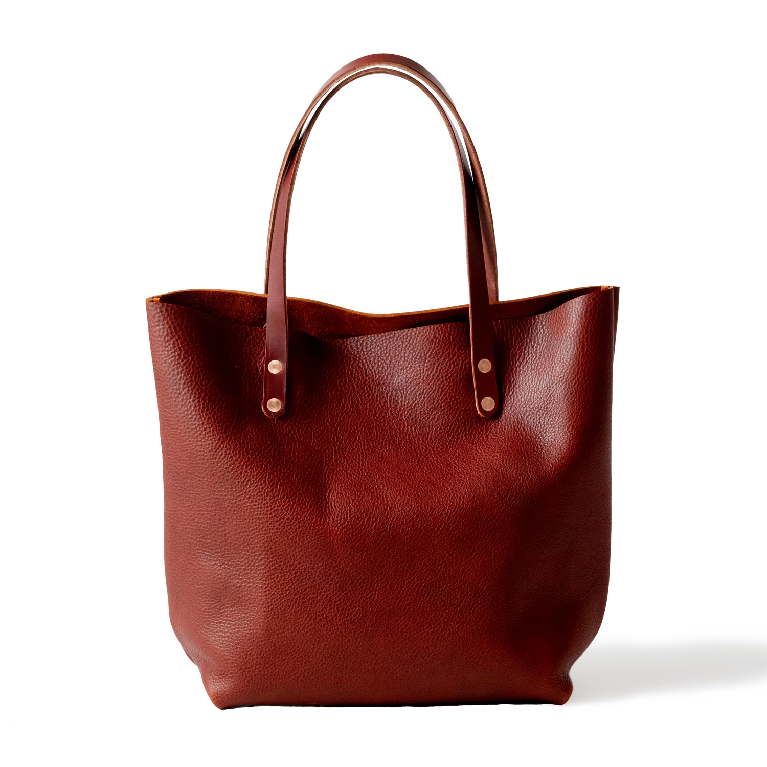 Dark Tan Bulldog Tote